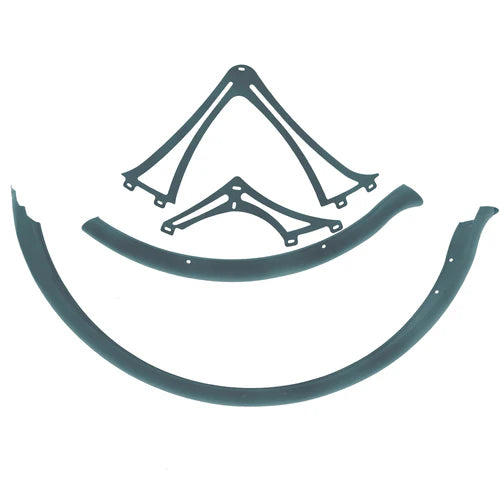 Tracer Bikes | TRACER FD-Master 26" Bike Fender Set - 100mm Width for 3.0 Tires |  Chico USA, Inc.