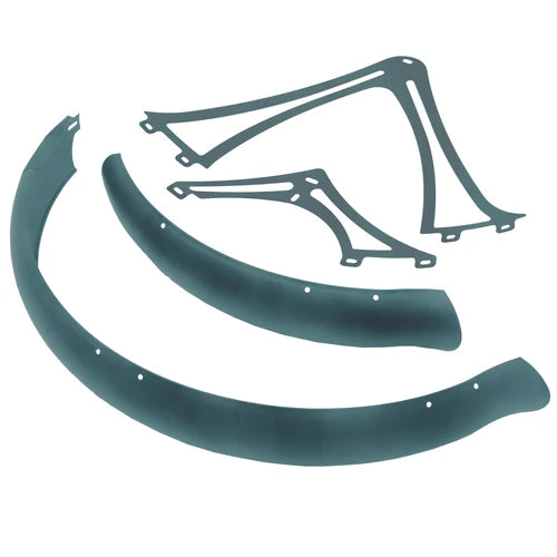 Tracer Bikes | TRACER FD-Master 26" Bike Fender Set - 100mm Width for 3.0 Tires |  Chico USA, Inc.
