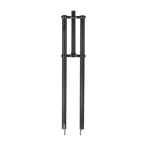 Tracer Bikes | Tracer FK-TP80300102D Triple Tree Fork, 1" Steerer for Disc Brake, Fits 2.125 Tire, Black/Chrome |  Chico USA, Inc.