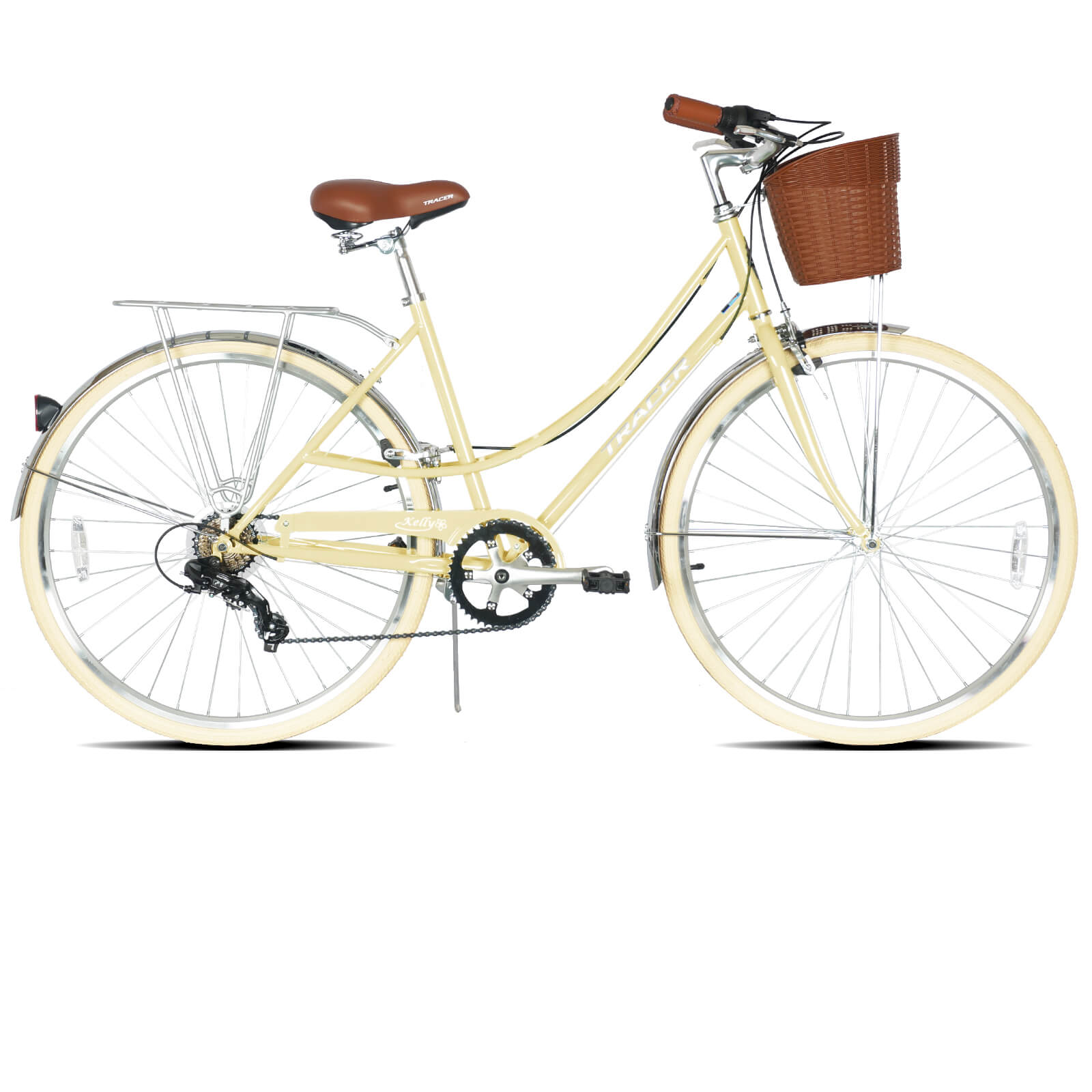 Tracer Kelly 700C Hybrid City Bike, 7-Speed for Urban Commuting - Chico USA, Inc.