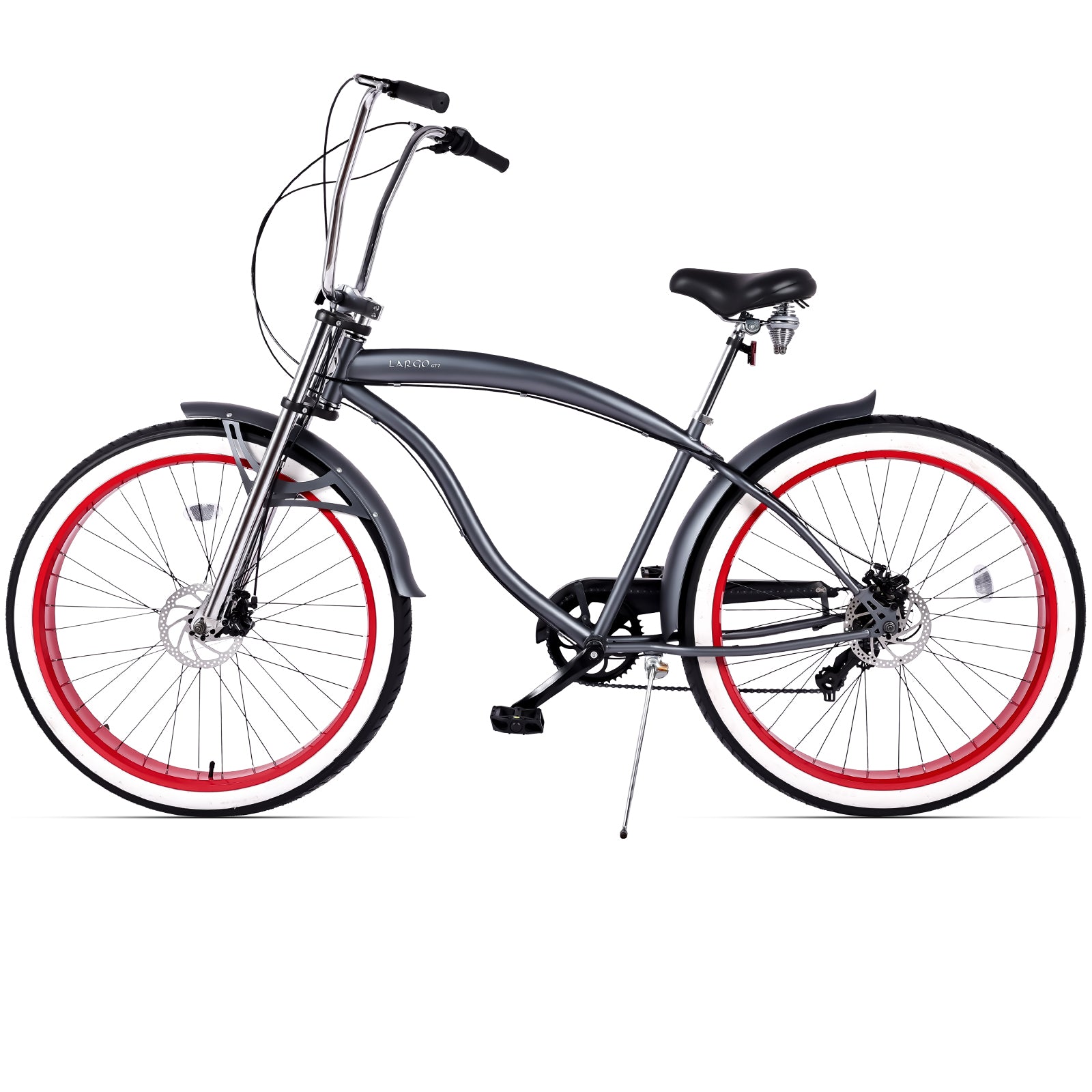 Micargi Largo GT7 29"  7-Speed Beach Cruiser Bike - Chico USA, Inc.