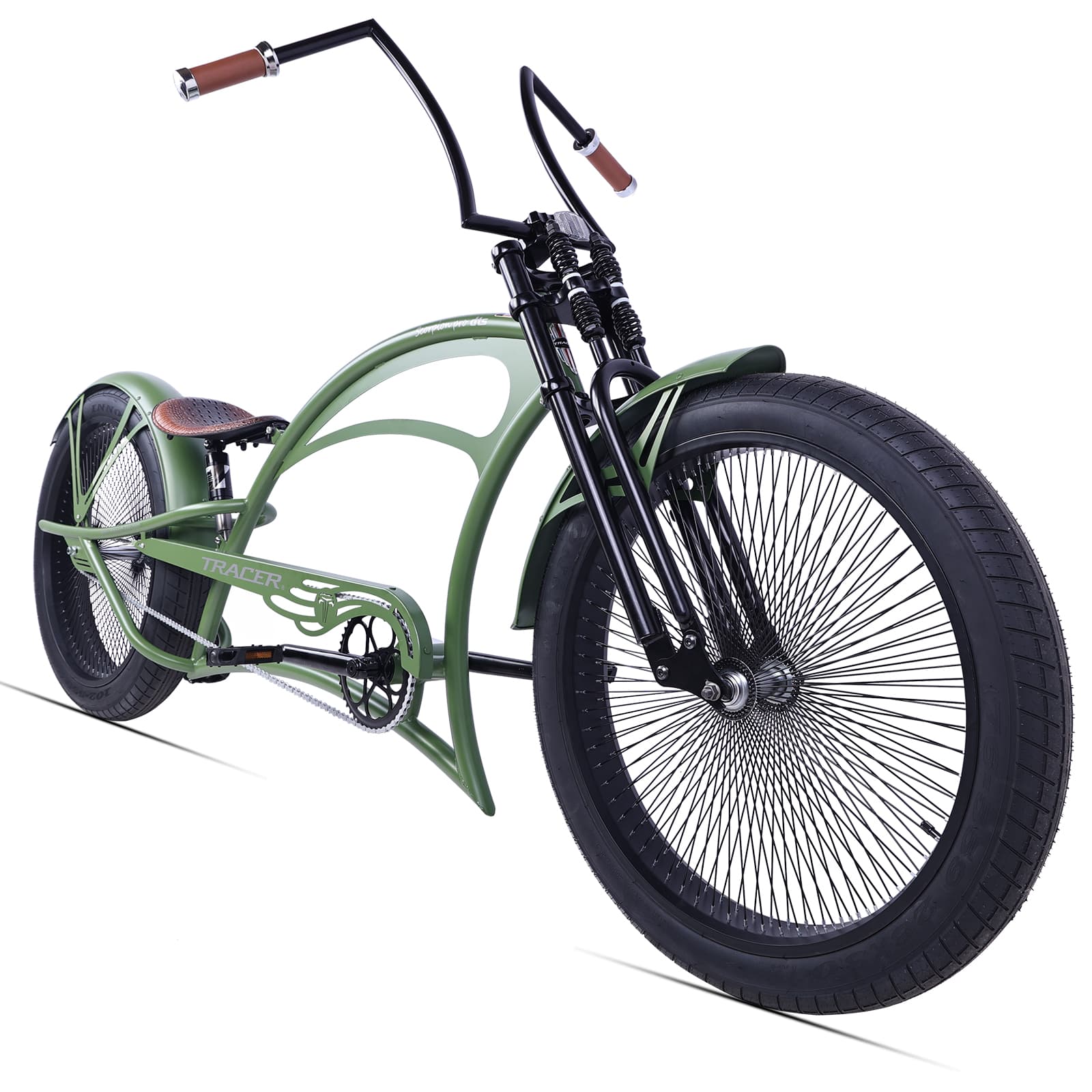 Tracer Scorpion Pro DTS 26" Chopper-Style Stretch Cruiser Bike - Chico USA, Inc.