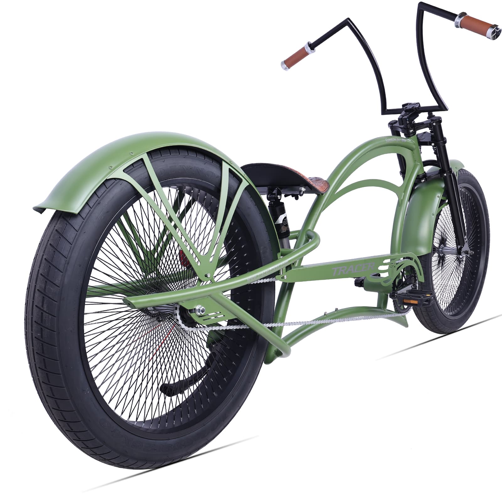 Tracer Scorpion Pro DTS 26" Chopper-Style Stretch Cruiser Bike - Chico USA, Inc.