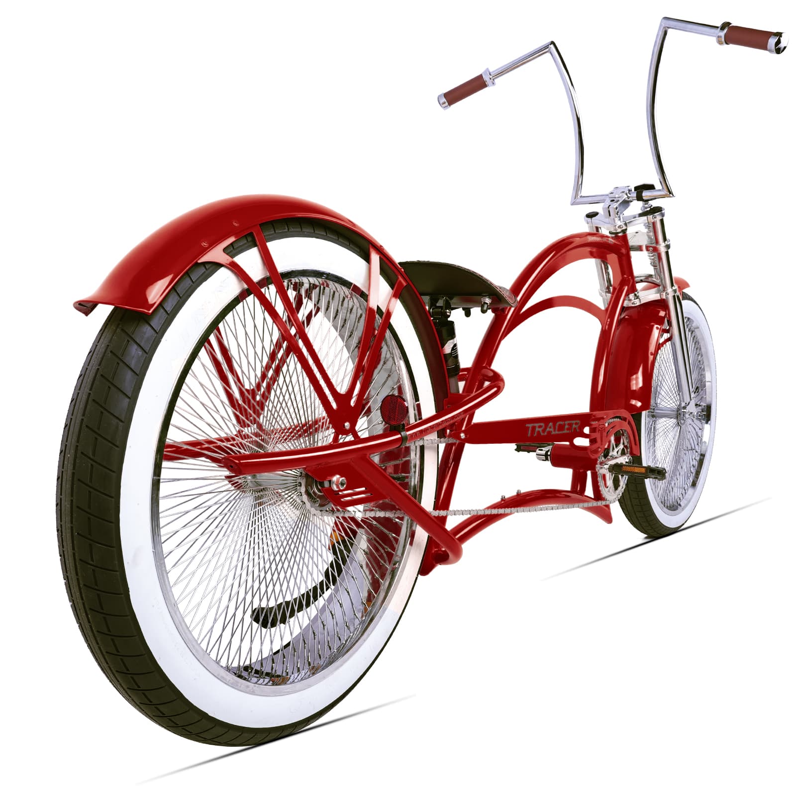 Tracer Scorpion Pro DTS 26" Chopper-Style Stretch Cruiser Bike - Chico USA, Inc.