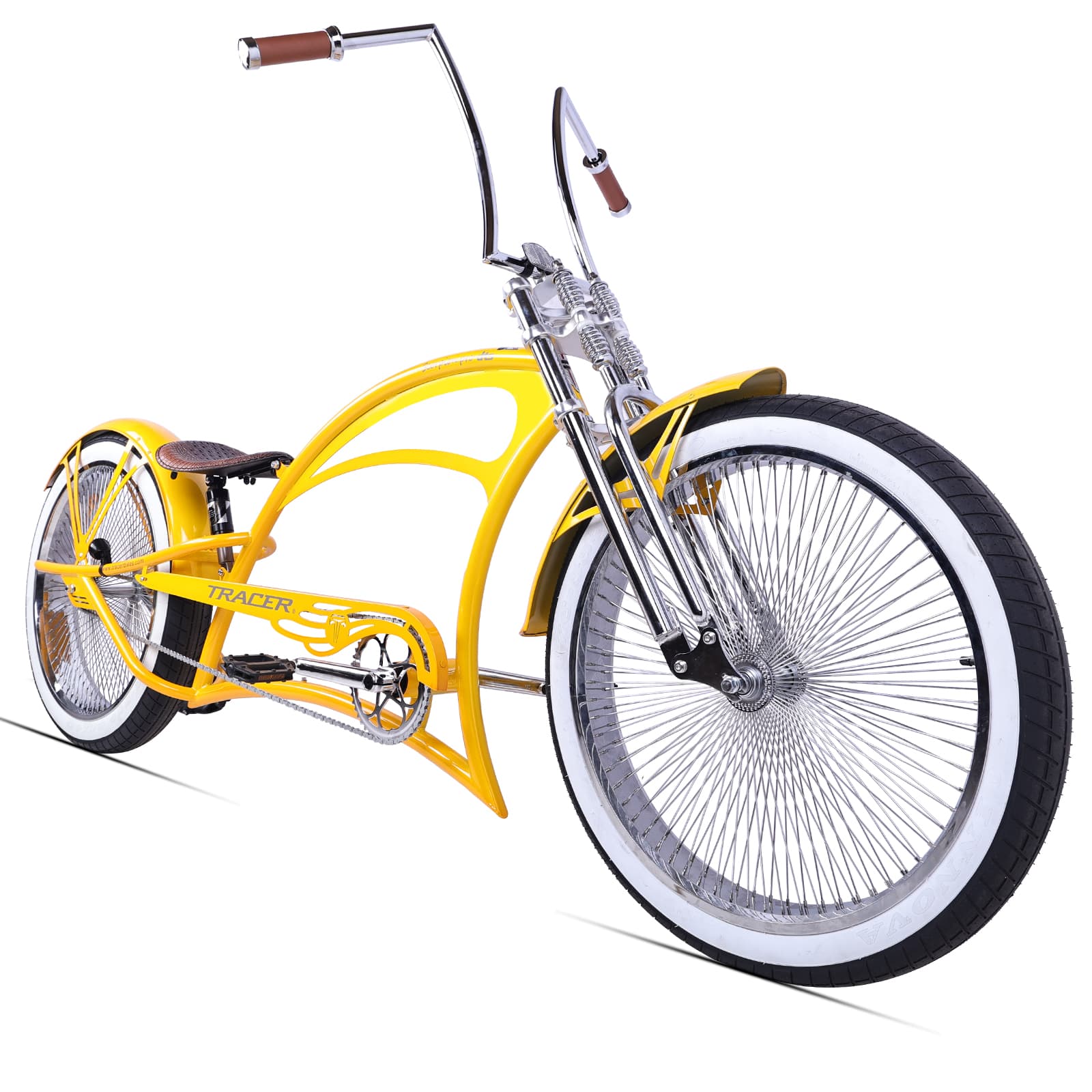 Tracer Scorpion Pro DTS 26" Chopper-Style Stretch Cruiser Bike - Chico USA, Inc.