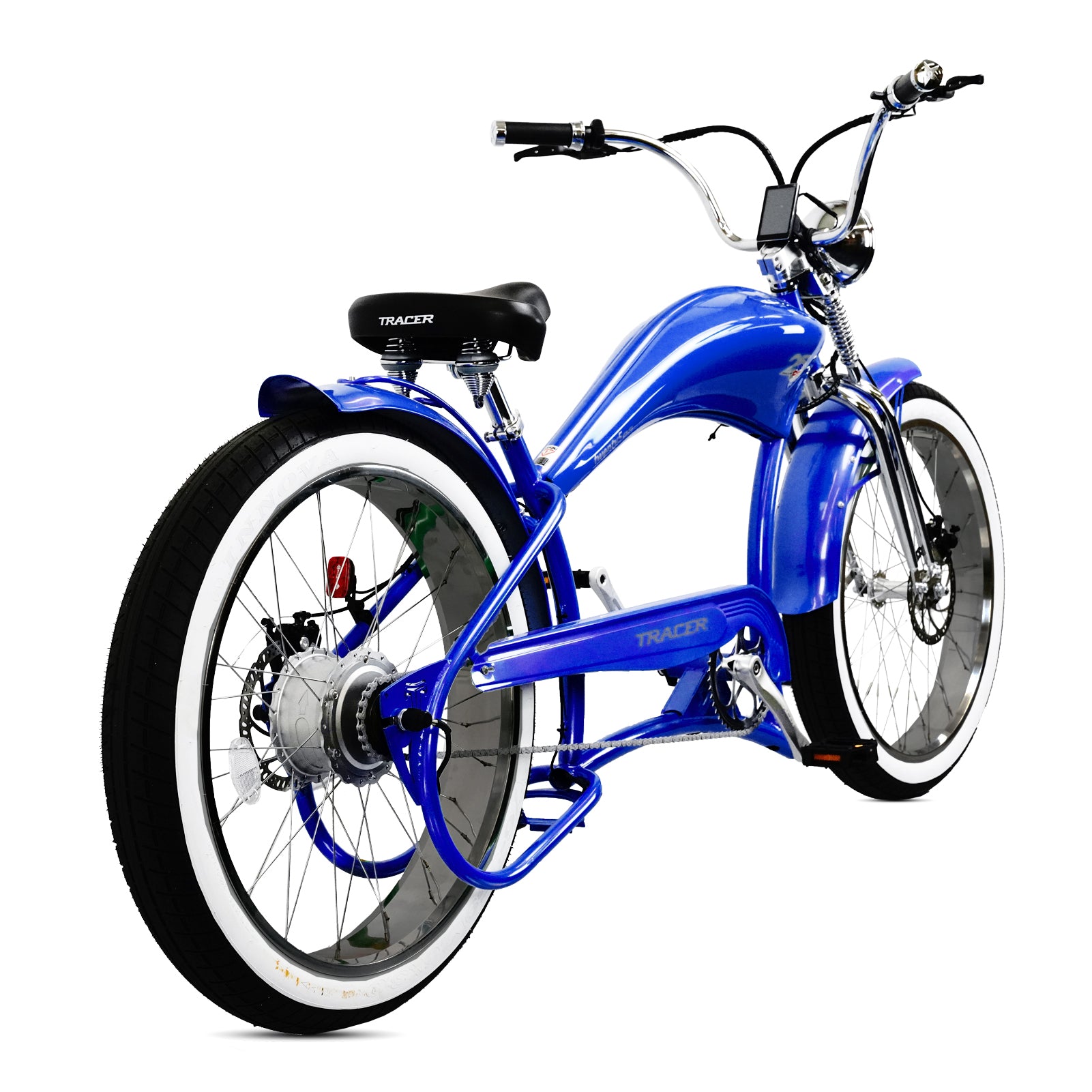 Tracer Twenty5 DS 500W Chopper Cruiser E-Bike - Chico USA, Inc.