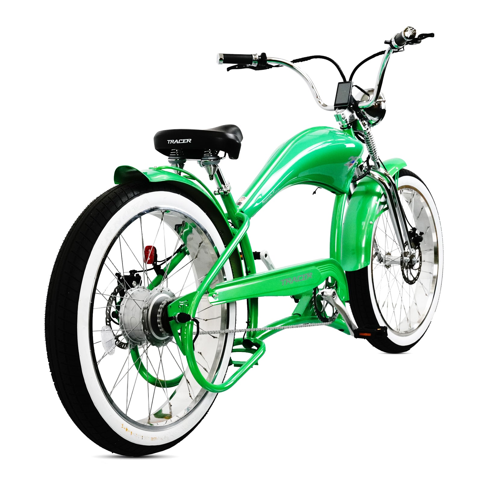 Tracer Twenty5 DS 500W Chopper Cruiser E-Bike - Chico USA, Inc.