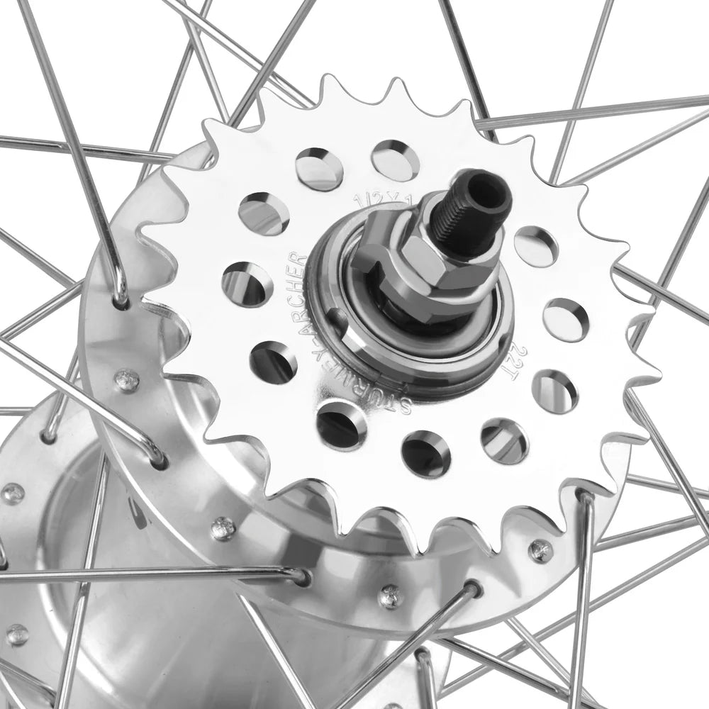 Tracer Bikes | Tracer WH-TR952636RK3 26" Fat Tire Wheel Set with Sturmey Archer 3-Speed Hub, Disc Brake Compatible |  Chico USA, Inc.