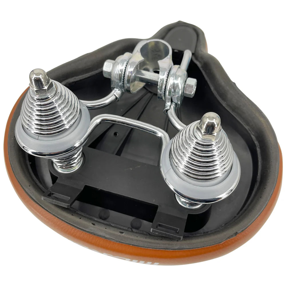 Tracer Bikes | Tracer SD-KS-9039 Cruiser Saddle with Coil Spring Suspension, Multi-Color Options |  Chico USA, Inc.