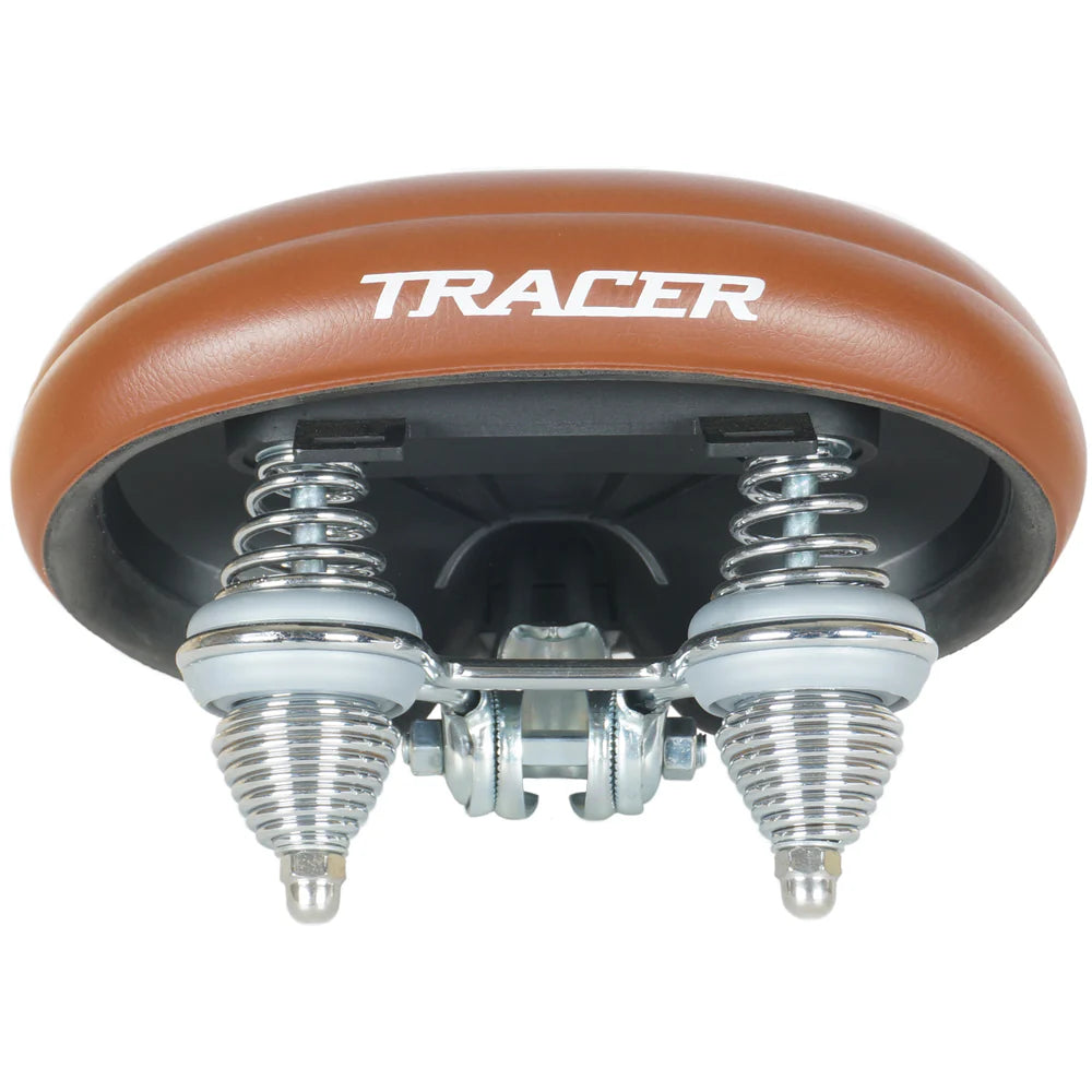 Tracer Bikes | Tracer SD-KS-9039 Cruiser Saddle with Coil Spring Suspension, Multi-Color Options |  Chico USA, Inc.