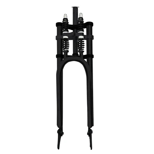 Tracer Bikes | Tracer FK-GTS640305145D8 Over and Under Dual Spring Adjustable Classical Fork for Disc Brake, 26''-29'' Fat Tires, 1-1/8" Steerer | Chico USA, Inc.