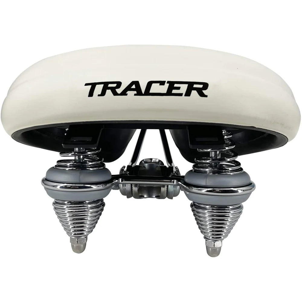 Tracer Bikes | Tracer SD-KS-9039 Cruiser Saddle with Coil Spring Suspension, Multi-Color Options |  Chico USA, Inc.