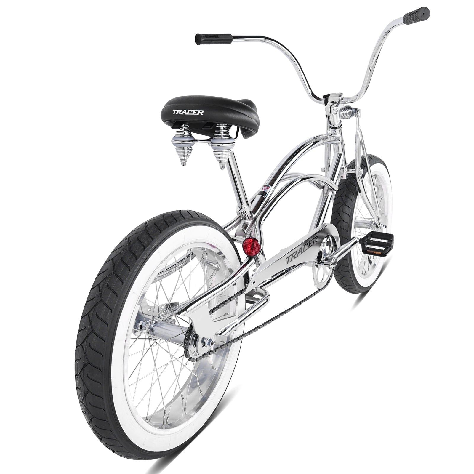 Tracer Master 2.0 GS 20" Chrome Coaster Cruiser Bike Classic Style - Chico USA, Inc.