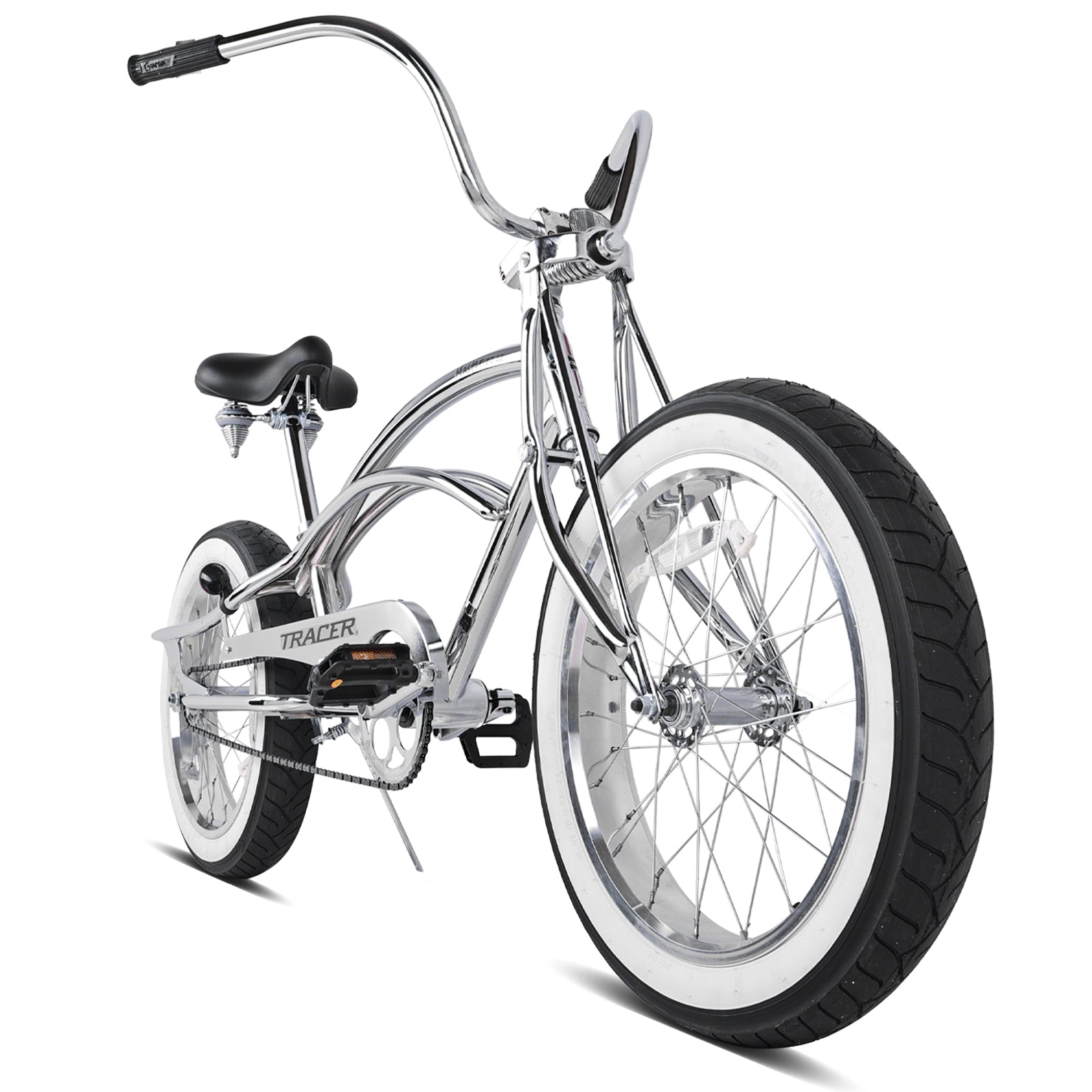 Tracer Master 2.0 GS 20" Chrome Coaster Cruiser Bike Classic Style