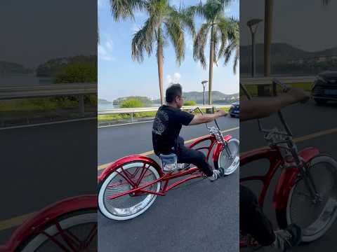 Tracer Scorpion Pro DTS 26" Chopper-Style Stretch Cruiser Bike