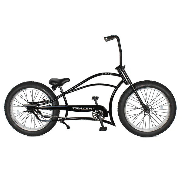 Tracer Bikes | Tracer Siena GT 26'' Chopper Stretch Cruiser Fat Tire Bike with Hi-Rise Handlebars, 1 Speed/7 Speed, Multiple Colors |  Chico USA, Inc.