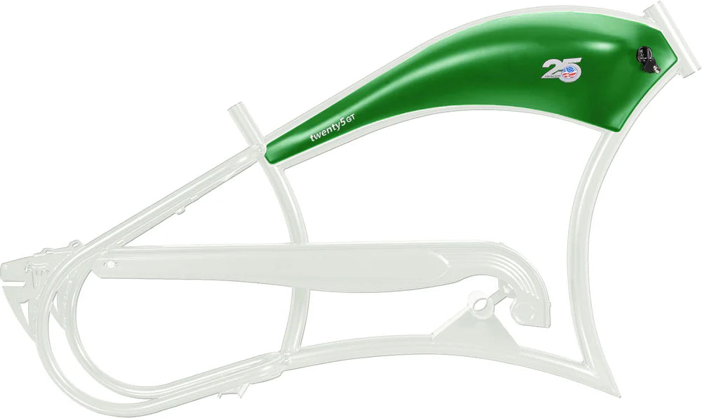 Tracer Bikes | Tracer FM-Twenty5 26" Stretch Cruiser Steel E-Bike Frame with Chain Guard for 26"x3.0, 4.0 Tires |  Chico USA, Inc.