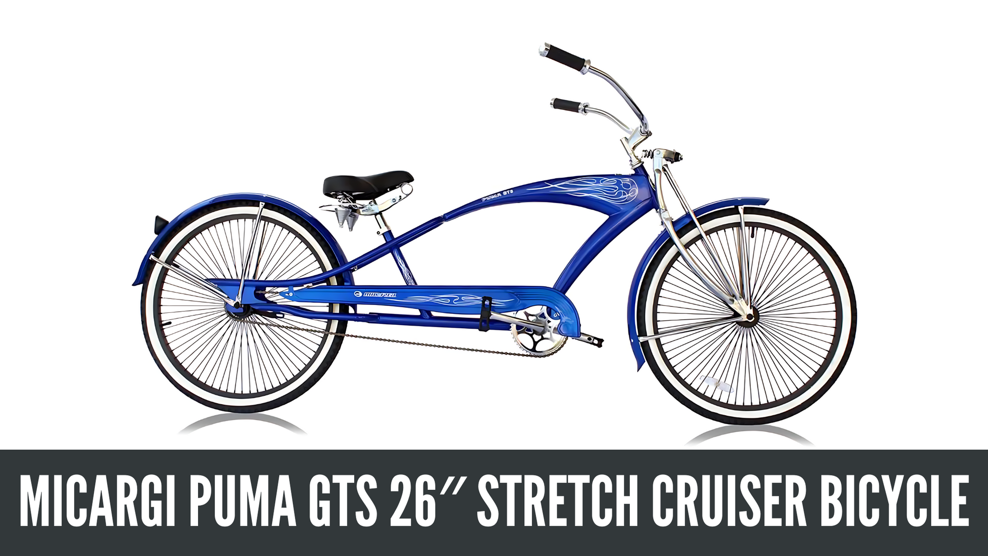 Micargi Puma GTS 26 Stretch Cruiser Bicycle Review Classic Stretch Style with Modern Comfort Tracer Bikes Chico Bikes