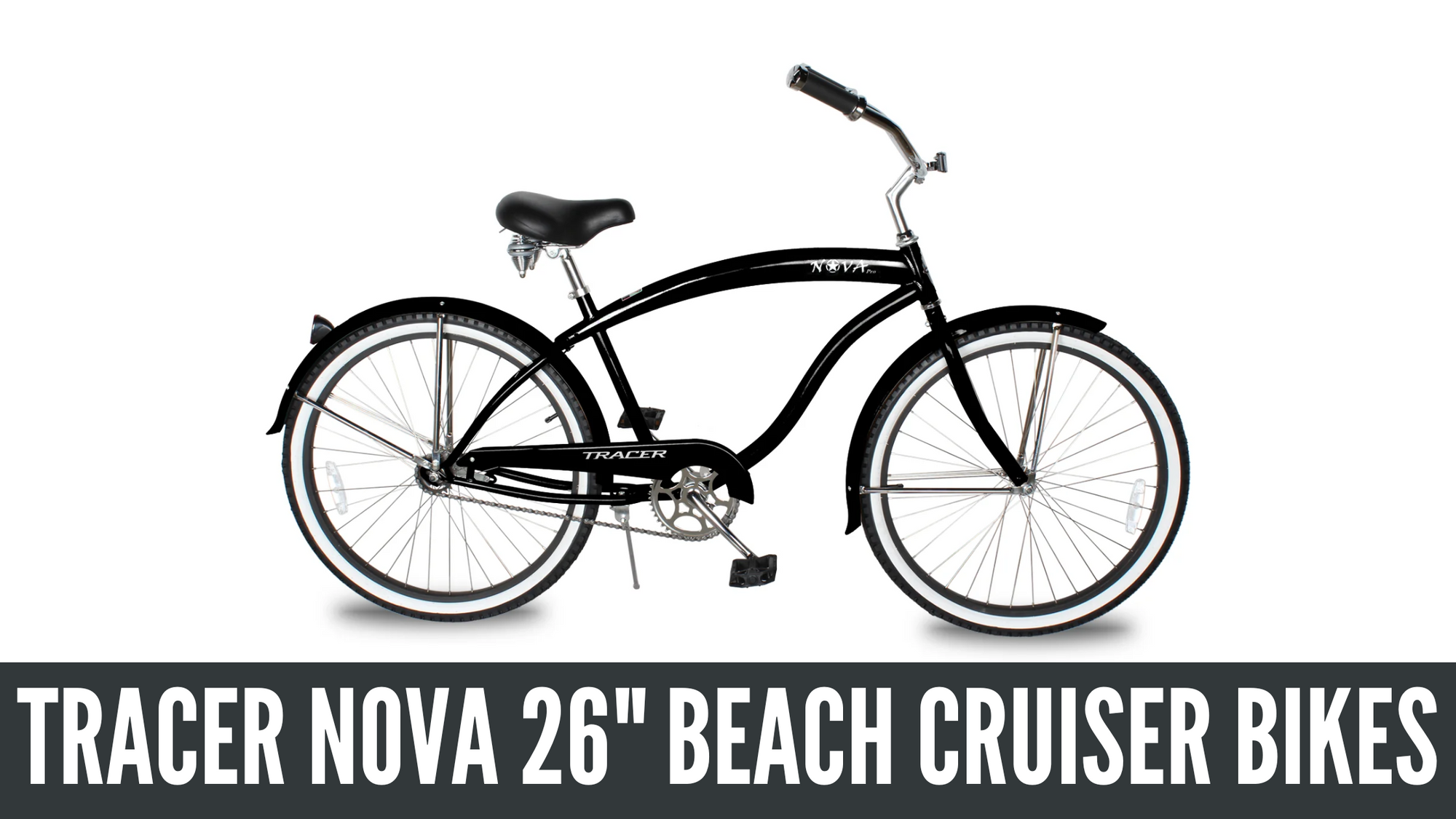 Tracer Nova 26" Beach Cruiser Bike Review: Classic Single-Speed Cruiser for Men with Moon Handlebars