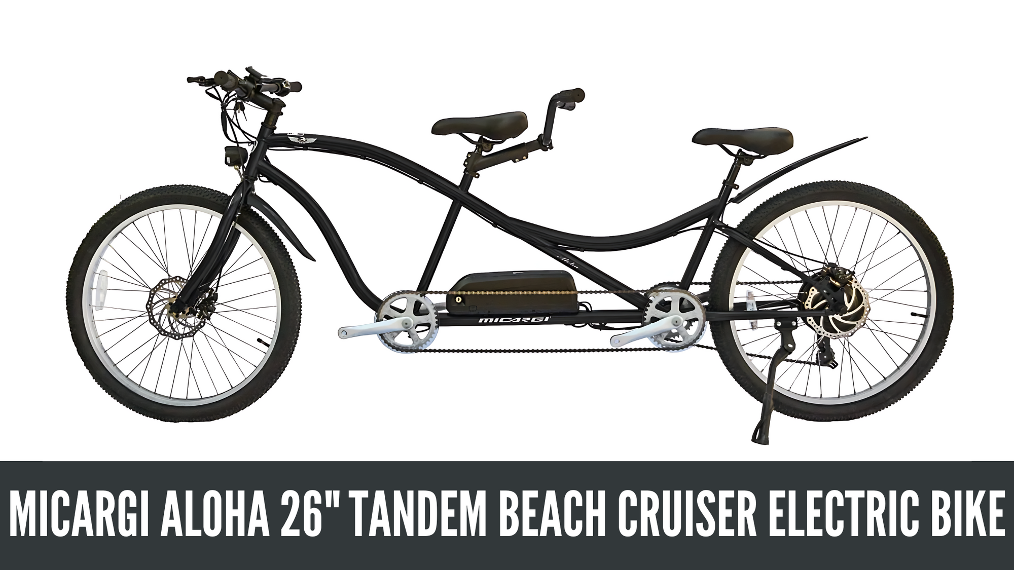 Ride the Wave of Style and Performance with the Aloha 26" Electric Fat Tire Beach Cruiser Bike