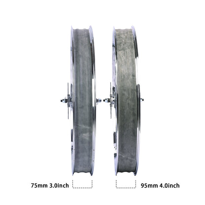 Chico WH-TH9529140C-CP Mirror Electroplating 29" Bike Fat Rims Wheel Set - Chico USA, Inc.