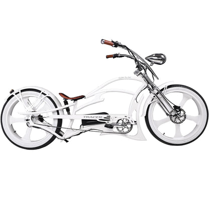 Raptor Pro DS 800W Stretch Cruiser Ebike