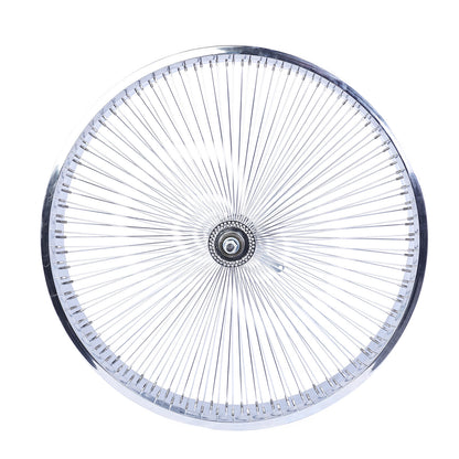 Chico WH-TH7526140C-CP Lowrider 26"*3" Coaster Brake Alloy Chrome Fat Rims Wheel Set - Chico USA, Inc.