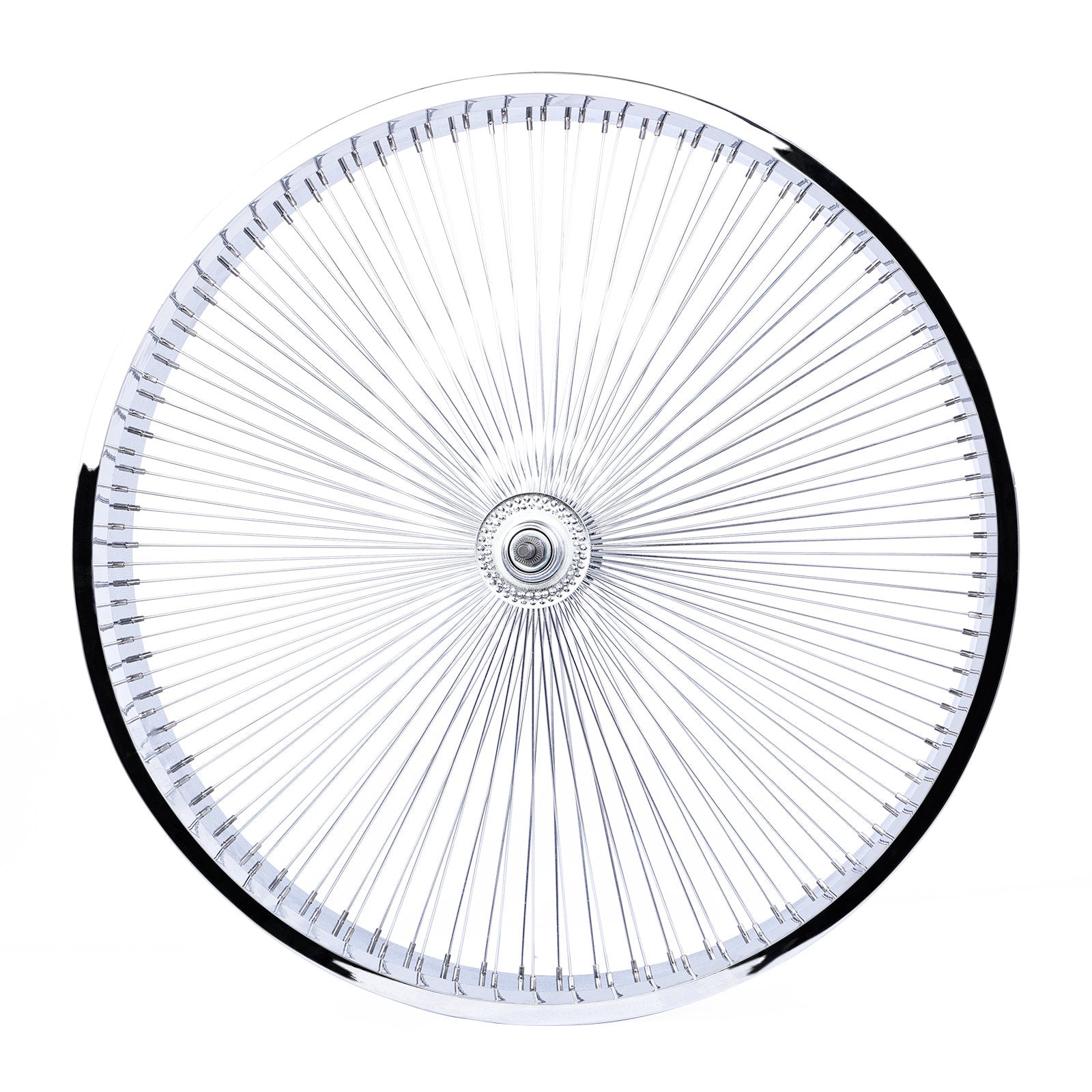 Chico WH-TH7526140C-CP Lowrider 26"*3" Coaster Brake Alloy Chrome Fat Rims Wheel Set - Chico USA, Inc.