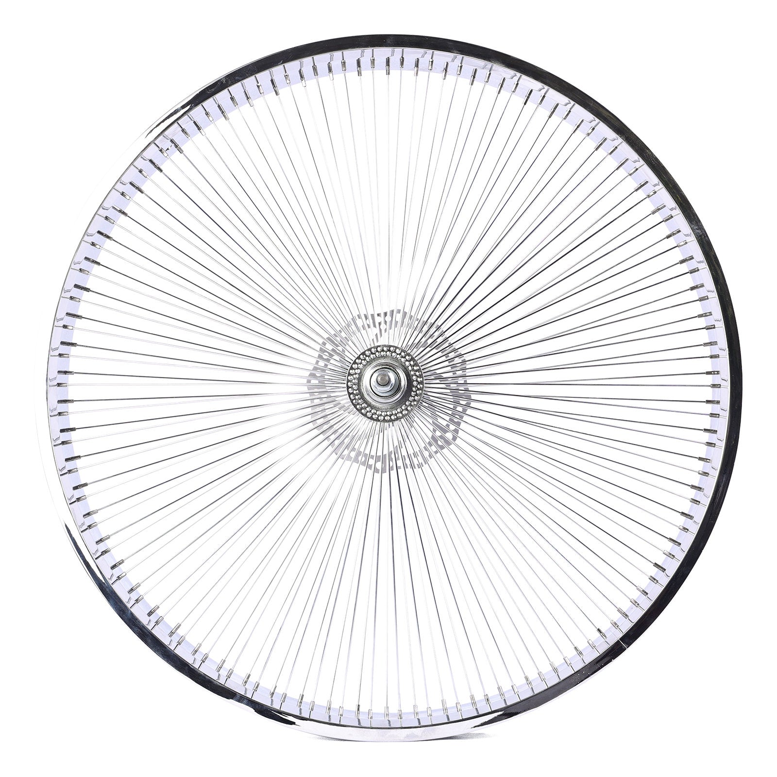 Chico WH-TH7526140D7-CP Chrome Bike 26"*3" Fat Rims Wheel Set with 7-speed Disc Brake - Chico USA, Inc.