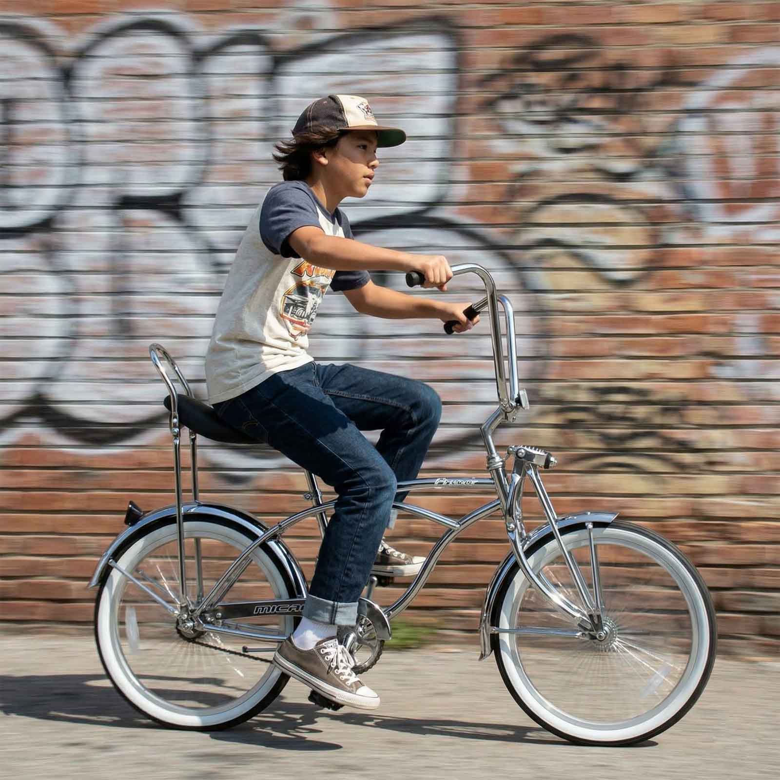 Tracer Bikes | Micargi Prince 20" Low Rider Coaster Brake Single-Speed Bike |  Chico USA, Inc. 
