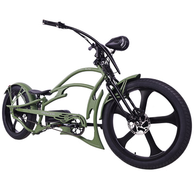 Raptor Pro DS 800W Stretch Cruiser Ebike - Chico USA, Inc.