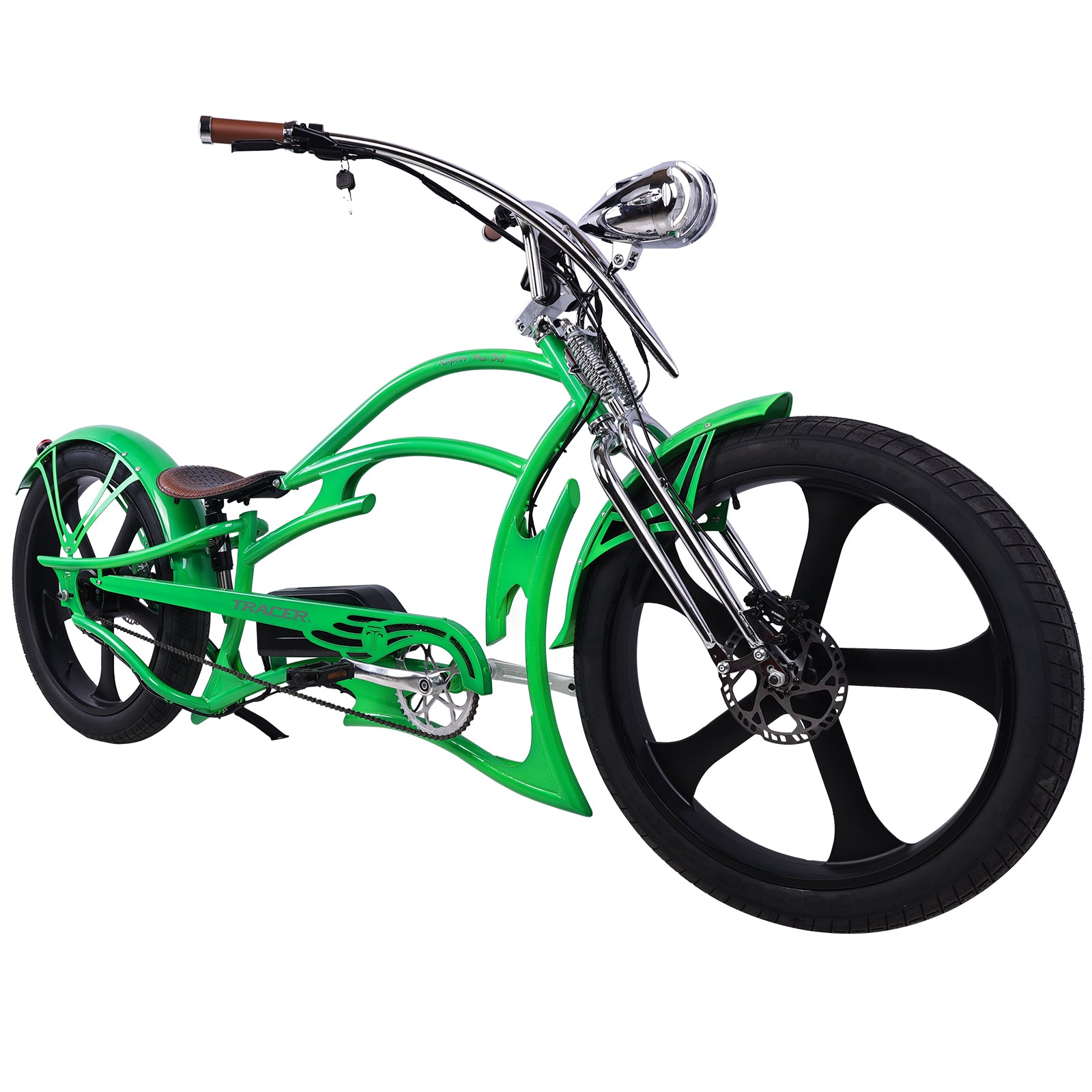 Raptor Pro DS 800W Stretch Cruiser Ebike