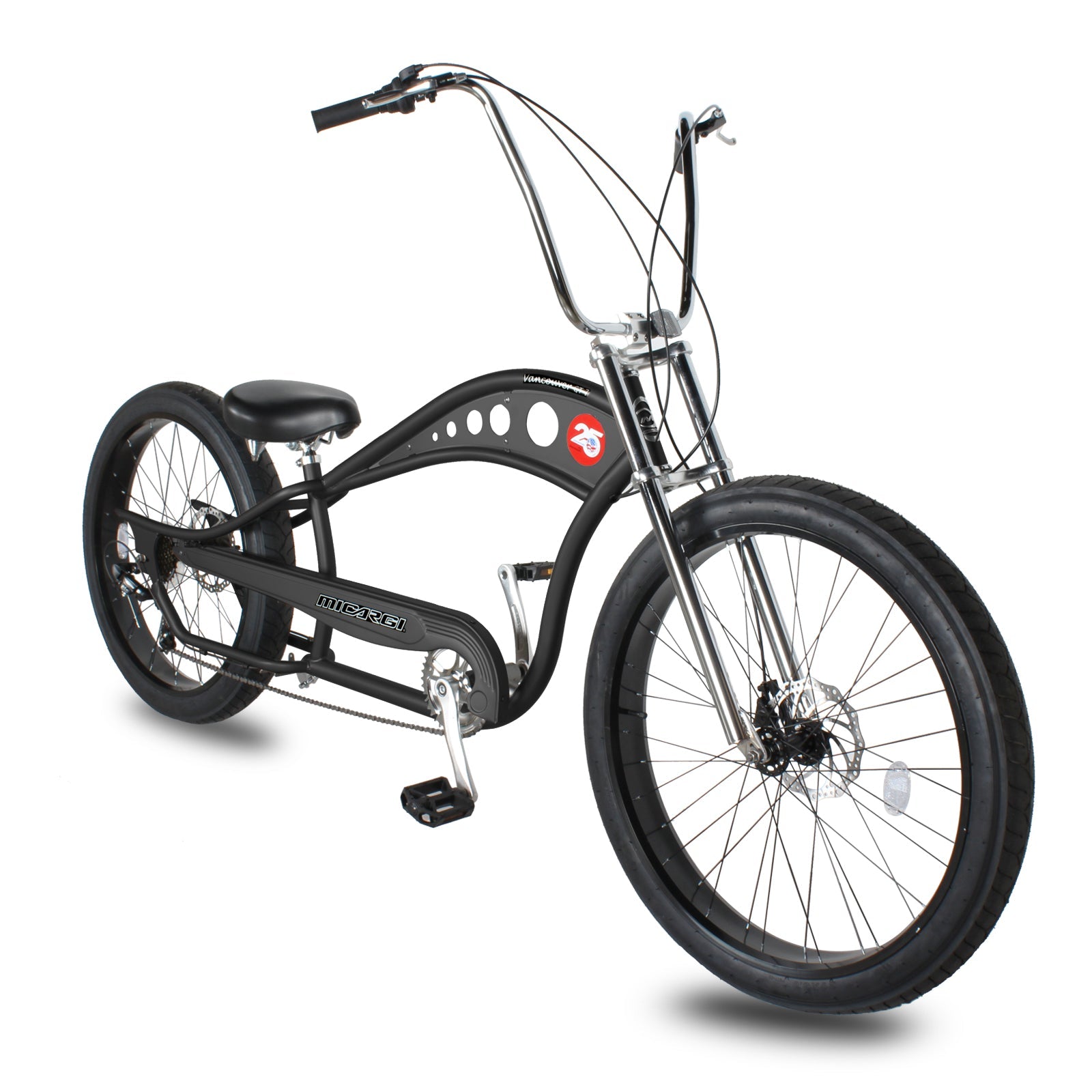 Tracer Bikes | Micargi Vancouver 26" Chopper Cruiser Bike |  Chico USA, Inc. 