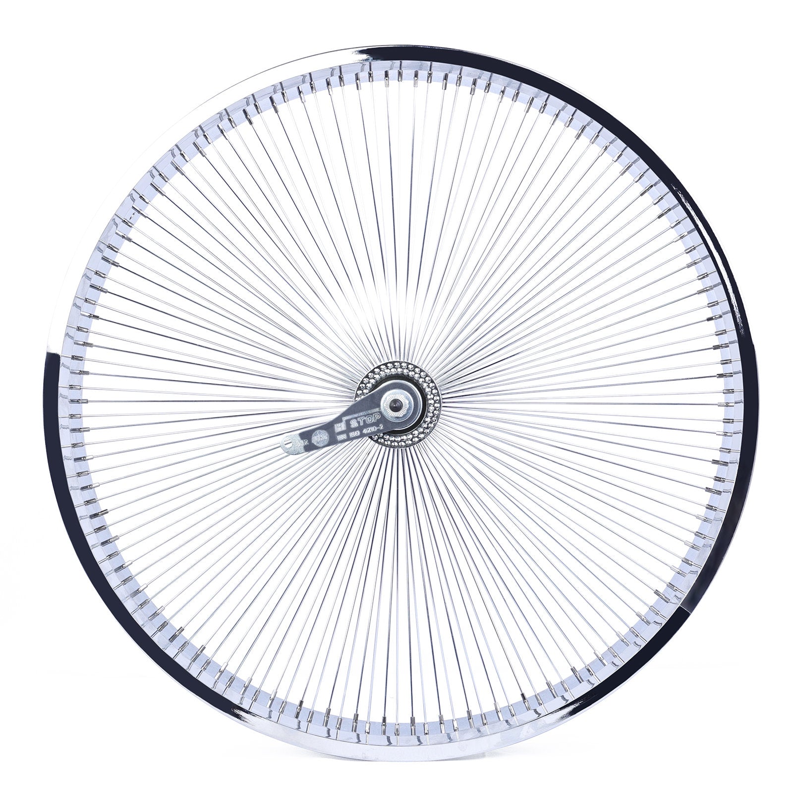 Chico WH-TH7526140C-CP Lowrider 26"*3" Coaster Brake Alloy Chrome Fat Rims Wheel Set - Chico USA, Inc.