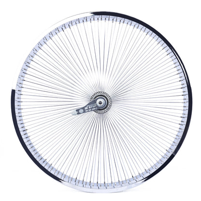 Chico WH-TH7526140C-CP Lowrider 26"*3" Coaster Brake Alloy Chrome Fat Rims Wheel Set