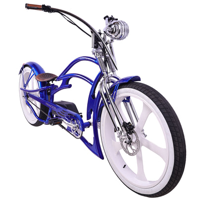 Raptor Pro DS 800W Stretch Cruiser Ebike - Chico USA, Inc.