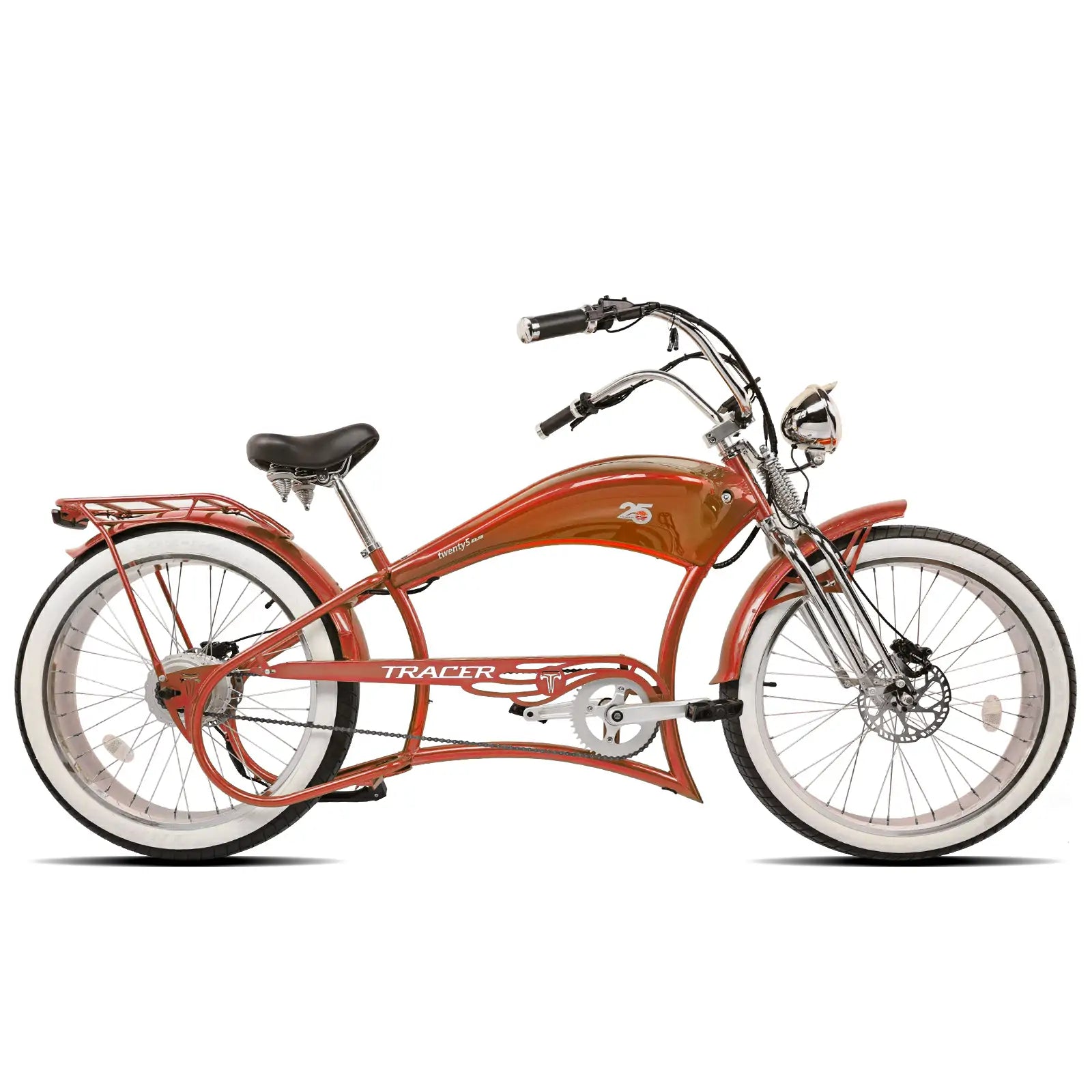 Tracer Twenty5 800W Chopper Styel Ebike - Chico USA, Inc.