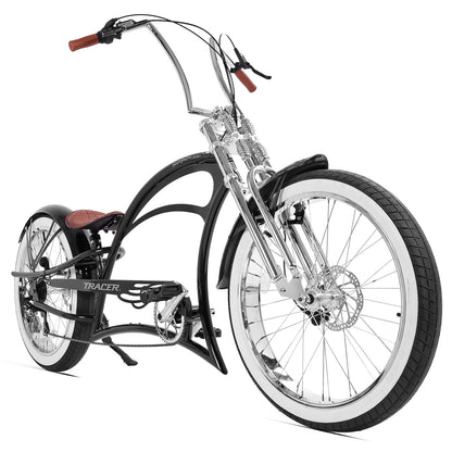 Scorpion GTS 7Speed Stretch Chopper Cruiser Bike