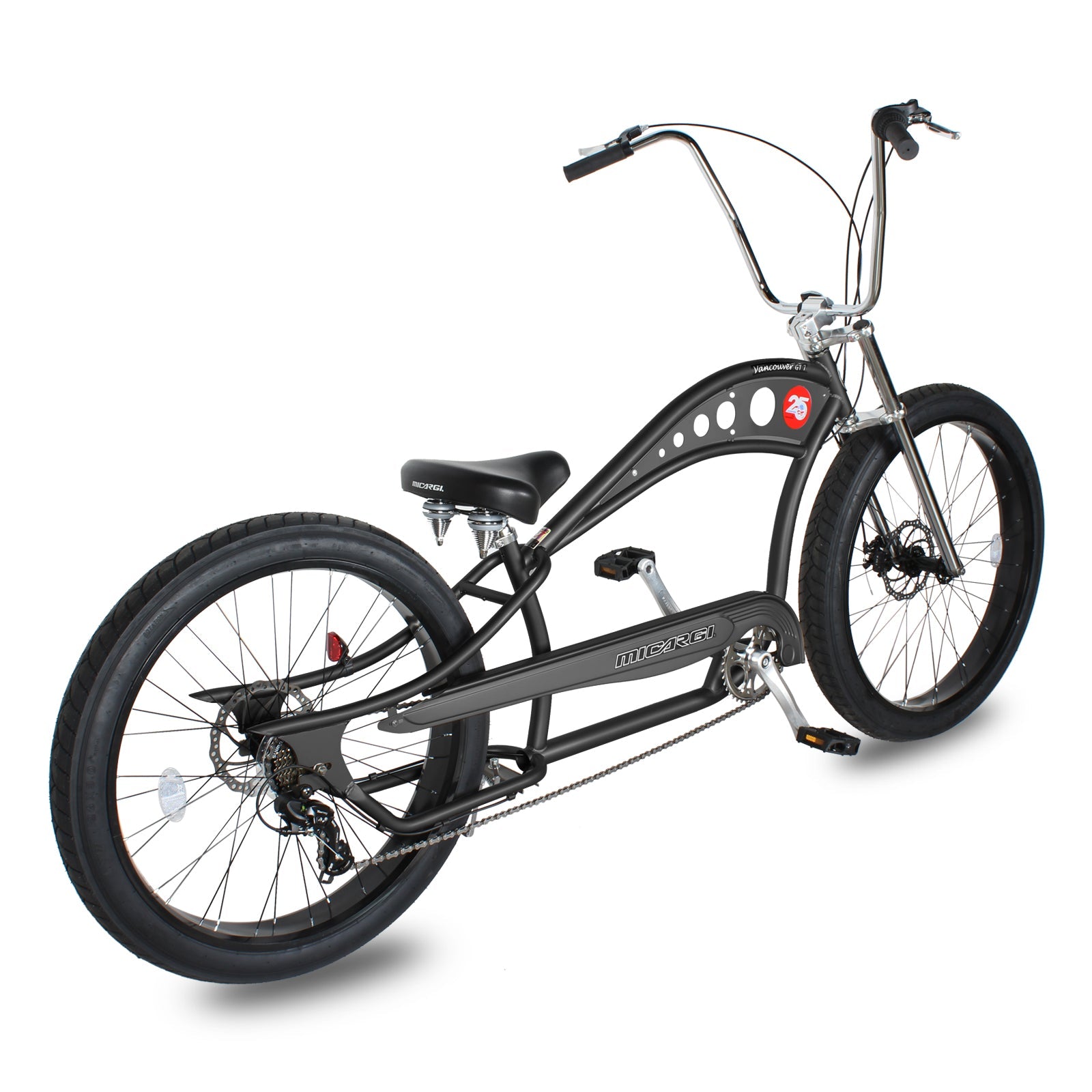 Tracer Bikes | Micargi Vancouver 26" Chopper Cruiser Bike |  Chico USA, Inc. 