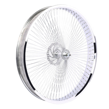 Chico WH-TH9529140C-CP Mirror Electroplating 29" Bike Fat Rims Wheel Set