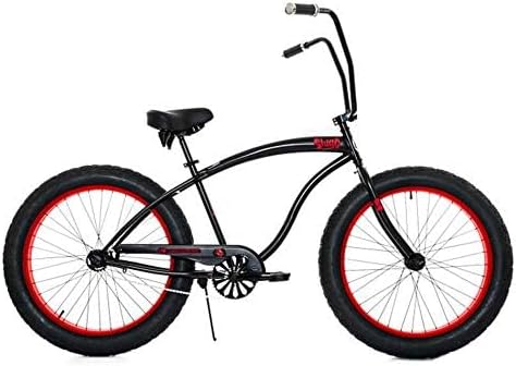 Chico Slugo A Male 26" Beach Cruiser Bike with 1-Speed Disc Brakes and FAT Tires - Chico USA, Inc.