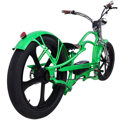 Raptor Pro DS 800W Stretch Cruiser Ebike - Chico USA, Inc.