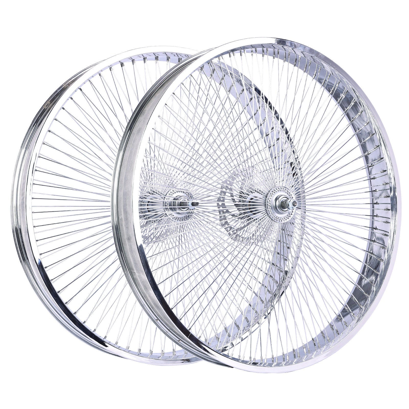 Chico WH-TH7529140D7-CP Bike Chrome Wheel Set for 29"*3" with 7-speed Disc Brake - Chico USA, Inc.