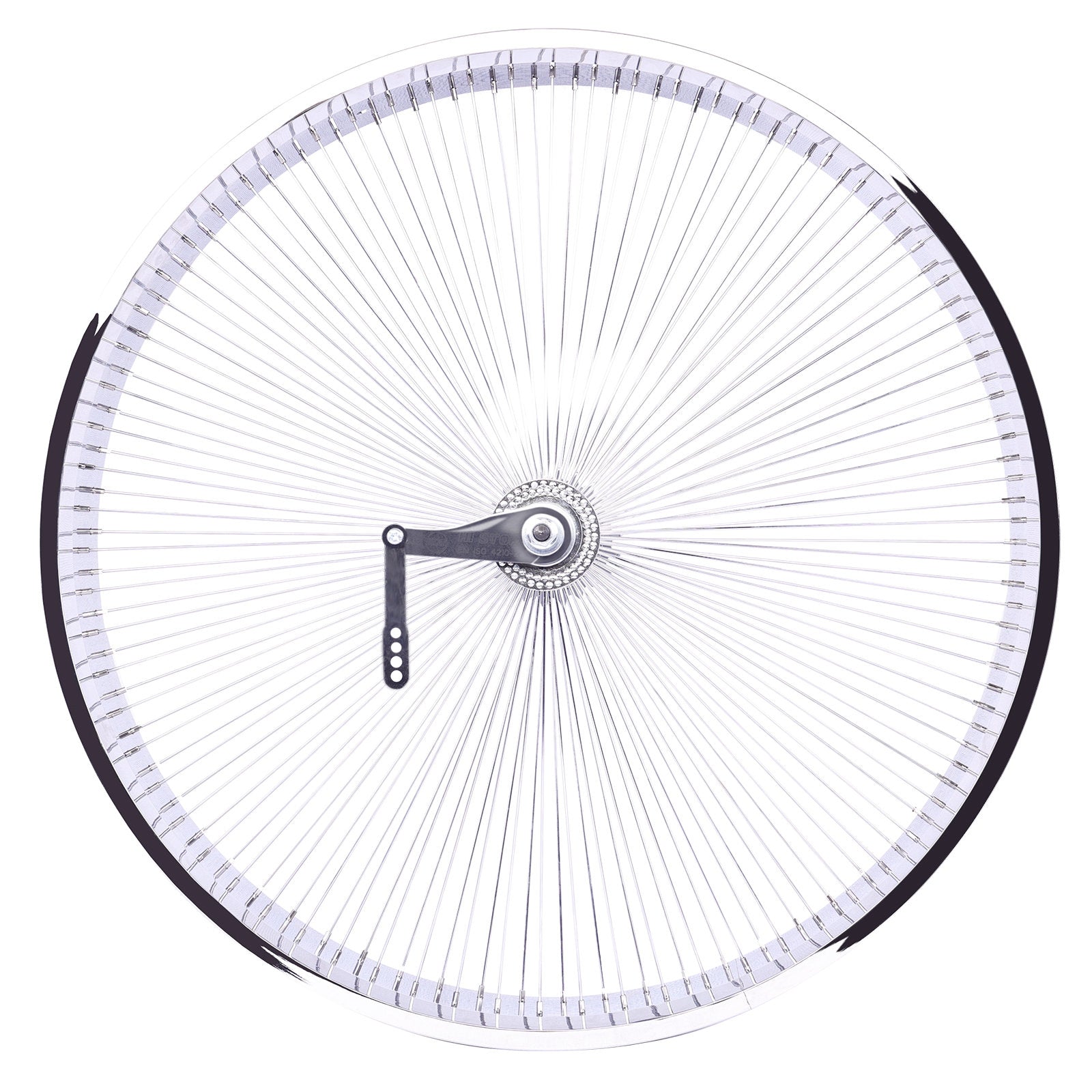 Chico WH-TH9526140C-CP Lowrider 26'' Coaster Brake Chrome Alloy Wheel Set - Chico USA, Inc.