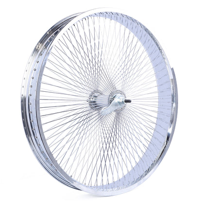 Chico WH-TH7526140C-CP Lowrider 26"*3" Coaster Brake Alloy Chrome Fat Rims Wheel Set - Chico USA, Inc.