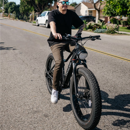 Tracer Tacoma 26" Electric Fat Tire Bike – Powerful All-Terrain E-Bike - Chico USA, Inc.