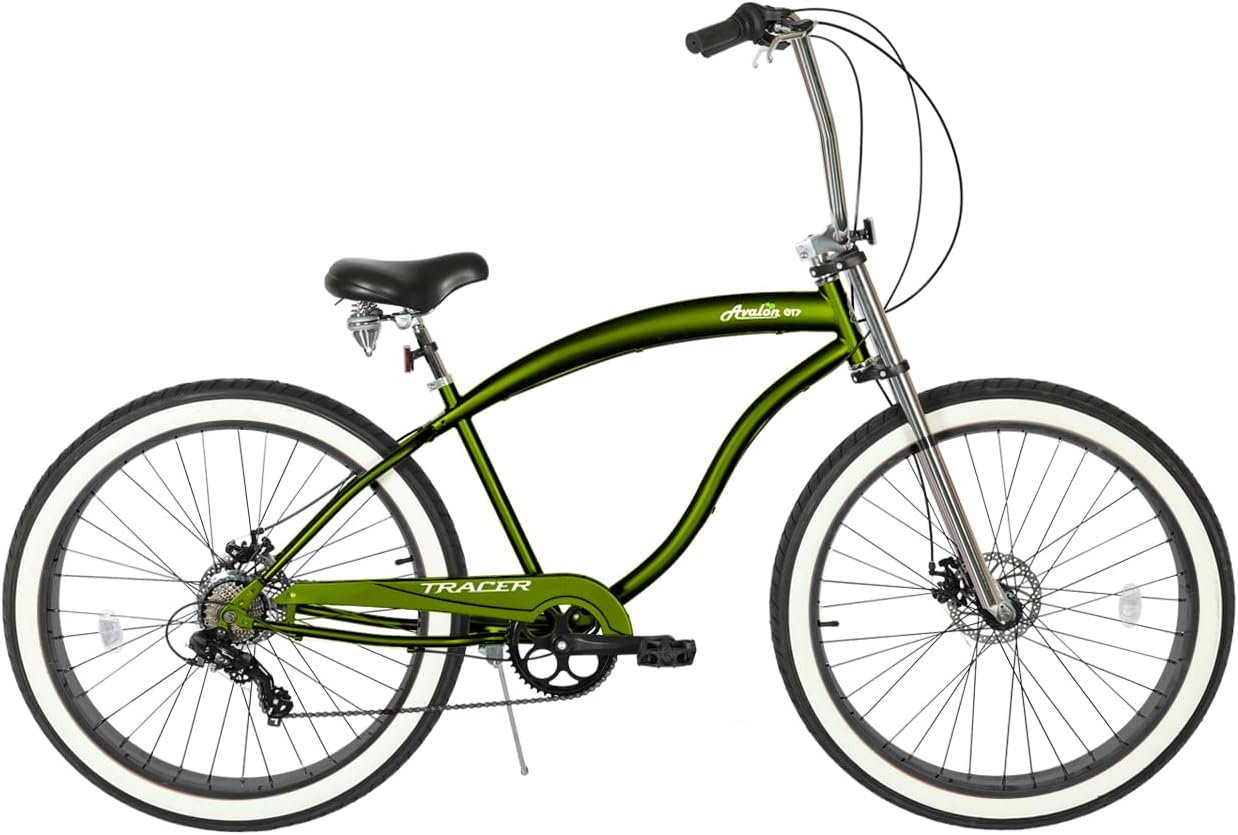 Tracer Bikes | Tracer Avalon Beach Cruiser Bike for Adults, 26 Inch Wheels, 4.0 Fat Tire, Single Speed |  Chico USA, Inc. 