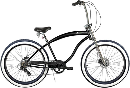 Tracer Bikes | Tracer Avalon Beach Cruiser Bike for Adults, 26 Inch Wheels, 4.0 Fat Tire, Single Speed |  Chico USA, Inc. 