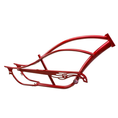 Tracer Bikes | FM-BRONCO Bronco Chopper Stretch Cruiser Bike Frame, 26" Coaster Brake/7 Speed |  Chico USA, Inc. 