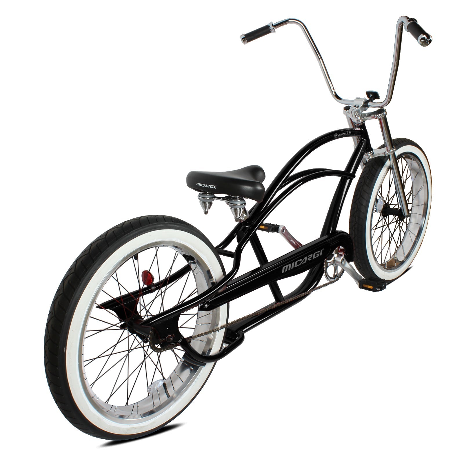 Tracer Bikes | Micargi Bronco 3.0 26" Cruise Beach Bike, Single-Speed, Hi-Ten Steel Frame |  Chico USA, Inc. 